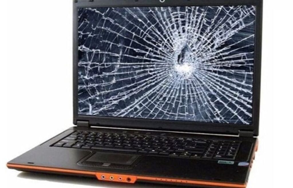 danificar um notebook