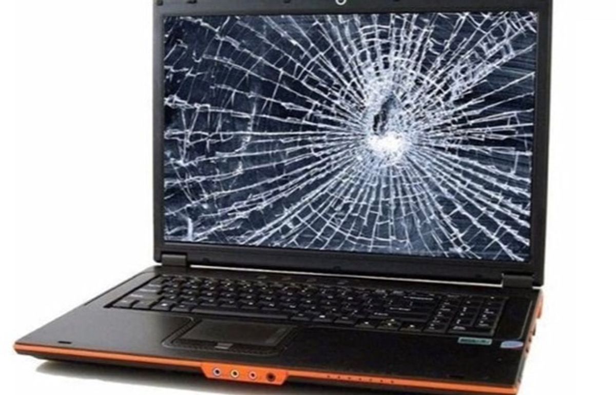 danificar um notebook