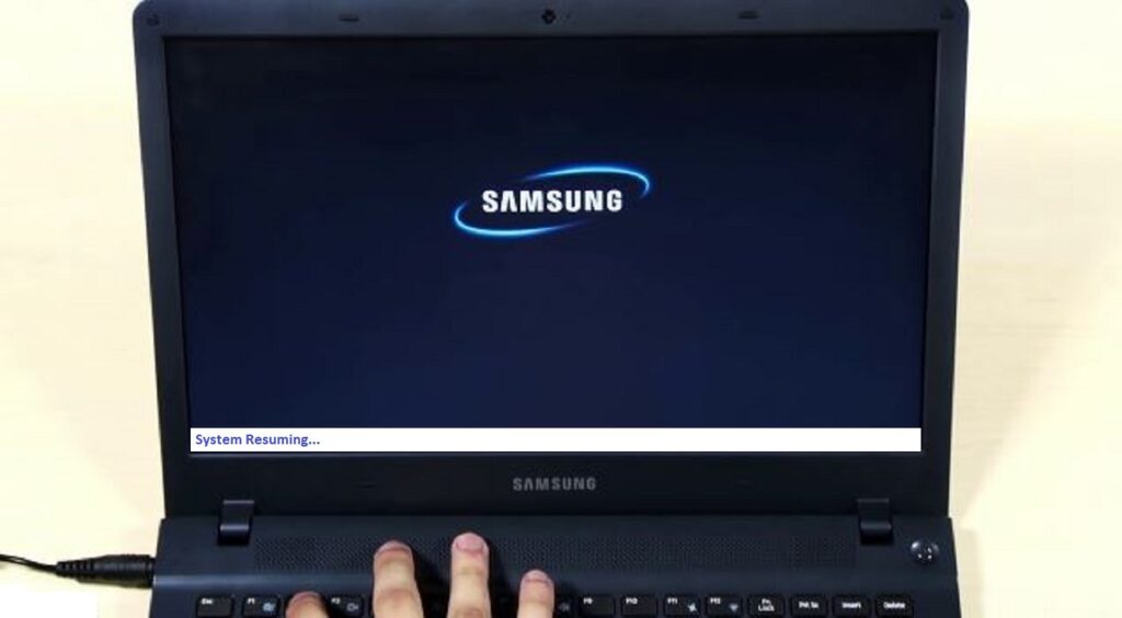 notebook Samsung que não liga